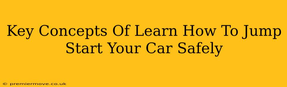 Key Concepts Of Learn How To Jump Start Your Car Safely