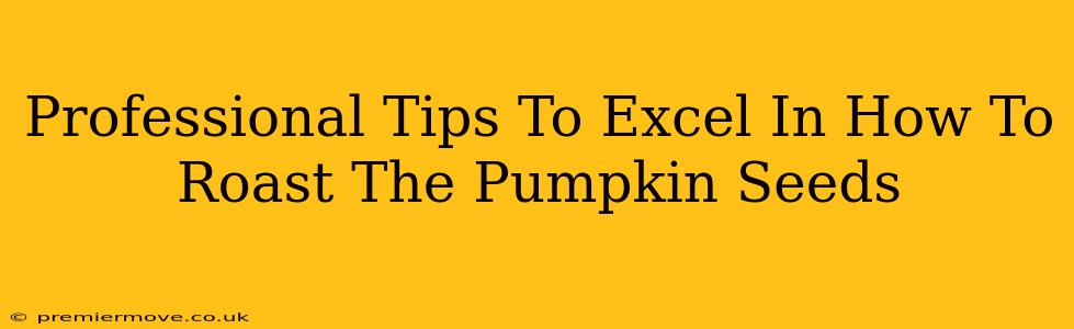 Professional Tips To Excel In How To Roast The Pumpkin Seeds