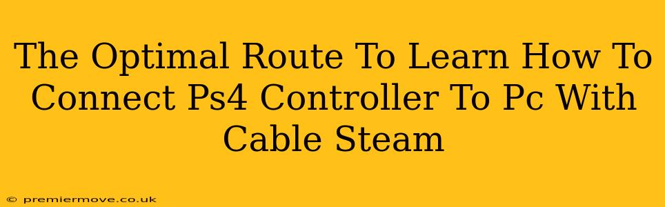 The Optimal Route To Learn How To Connect Ps4 Controller To Pc With Cable Steam